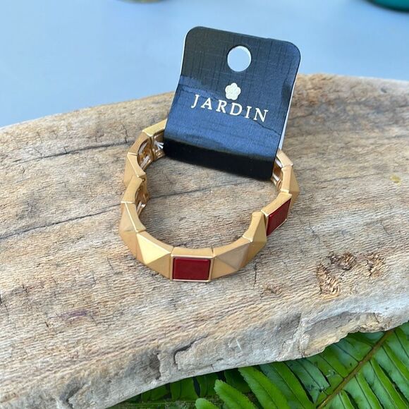 JARDIN PYRAMID STRETCH BRACELET. ONE SIZE BNWT - Picture 1 of 5